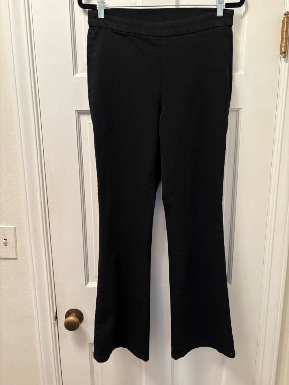 Anne Klein Black Pull on Jeans Bootcut